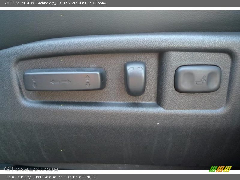Billet Silver Metallic / Ebony 2007 Acura MDX Technology