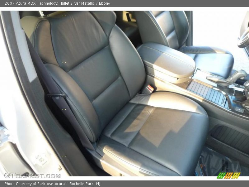Billet Silver Metallic / Ebony 2007 Acura MDX Technology