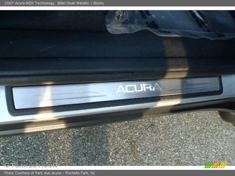 Billet Silver Metallic / Ebony 2007 Acura MDX Technology