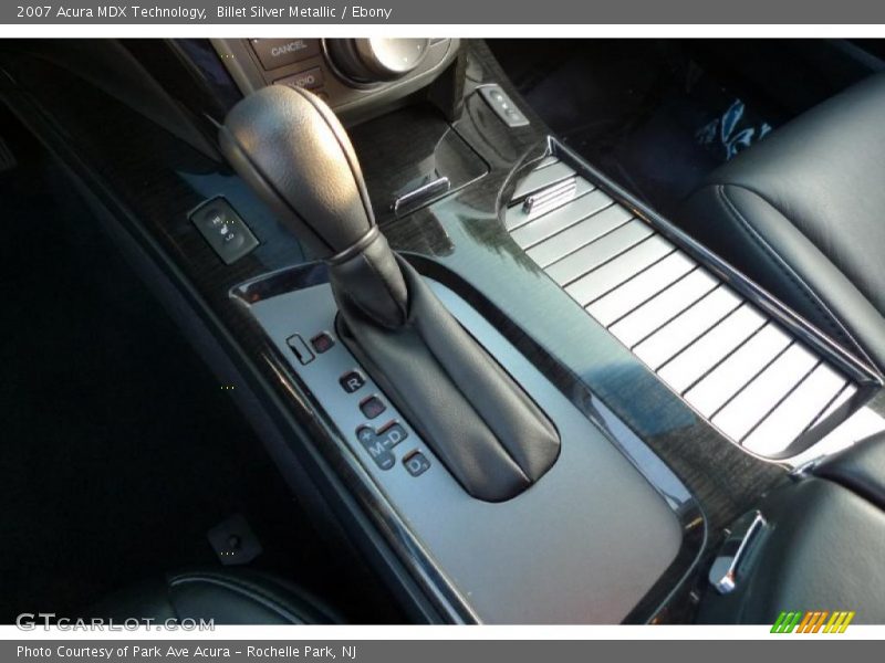 Billet Silver Metallic / Ebony 2007 Acura MDX Technology