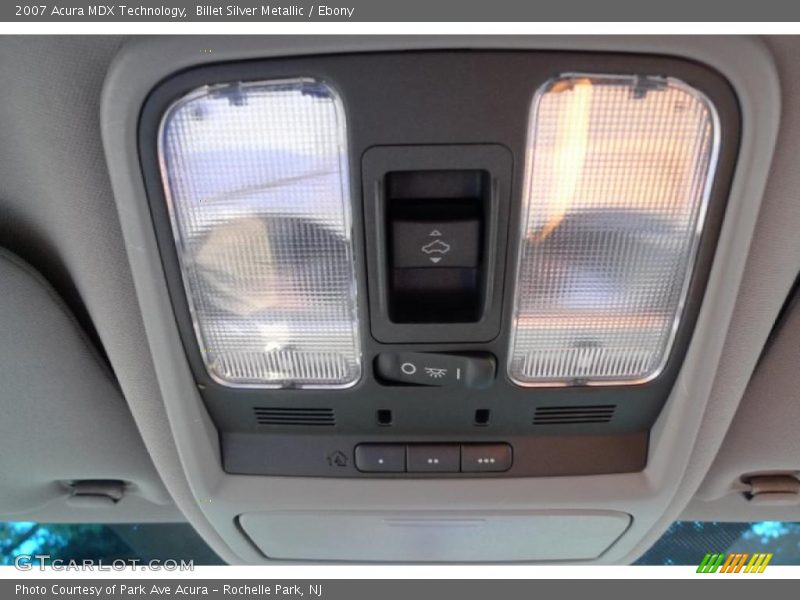 Billet Silver Metallic / Ebony 2007 Acura MDX Technology
