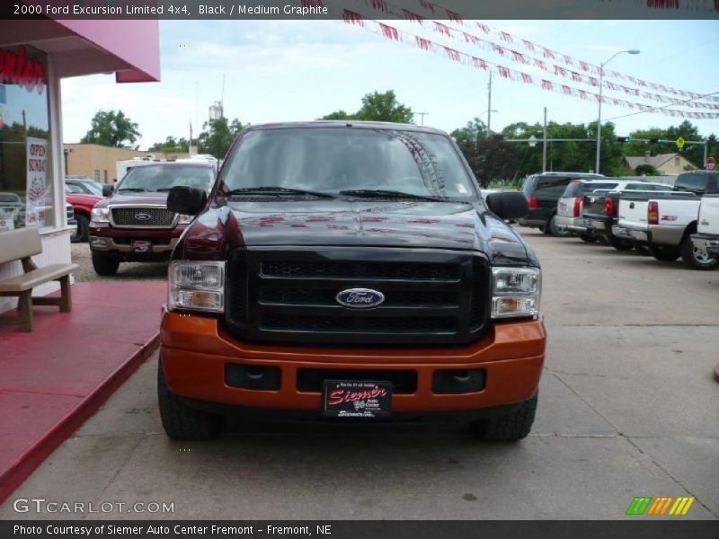 Black / Medium Graphite 2000 Ford Excursion Limited 4x4