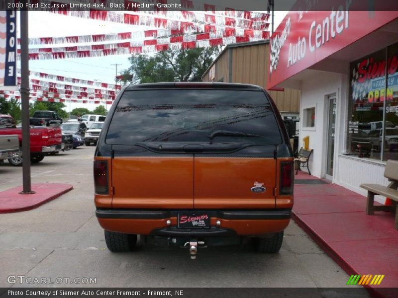 Black / Medium Graphite 2000 Ford Excursion Limited 4x4