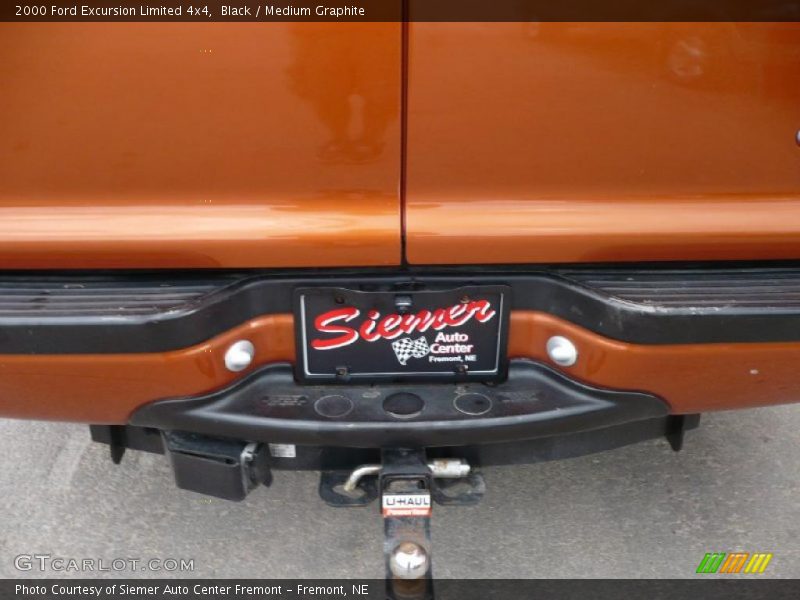 Black / Medium Graphite 2000 Ford Excursion Limited 4x4