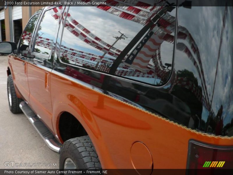Black / Medium Graphite 2000 Ford Excursion Limited 4x4