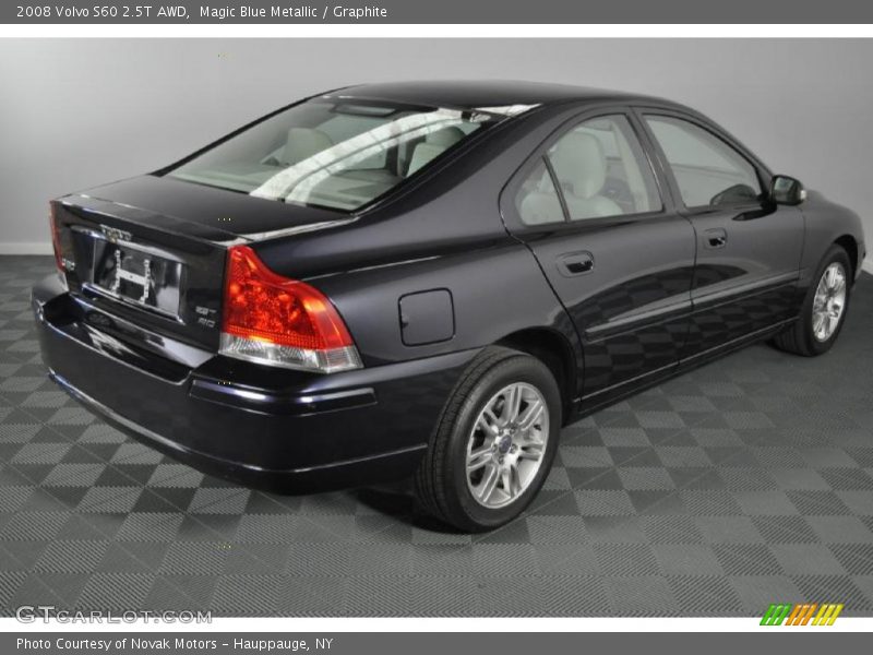 Magic Blue Metallic / Graphite 2008 Volvo S60 2.5T AWD