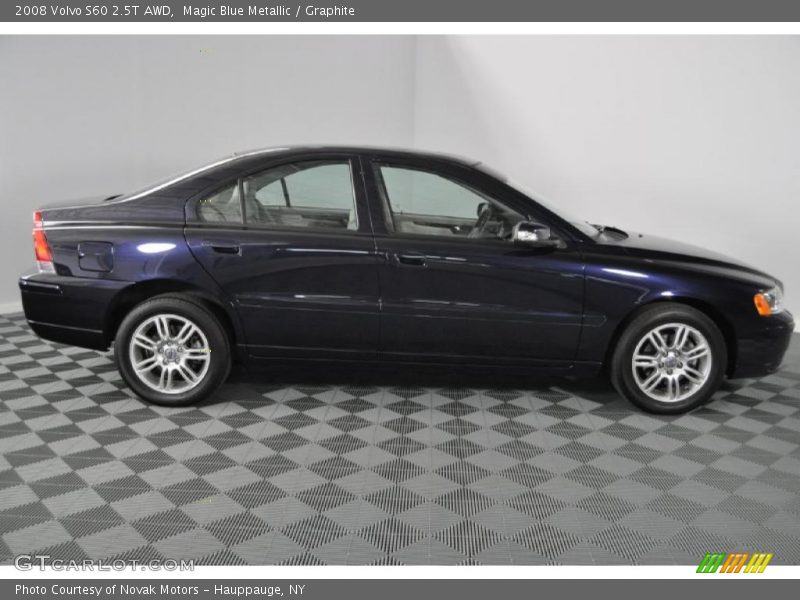 Magic Blue Metallic / Graphite 2008 Volvo S60 2.5T AWD