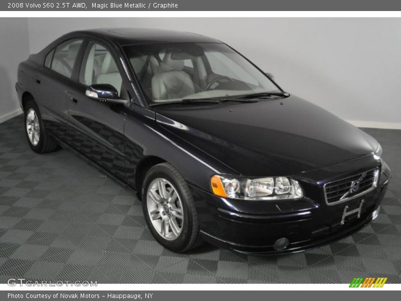 Magic Blue Metallic / Graphite 2008 Volvo S60 2.5T AWD