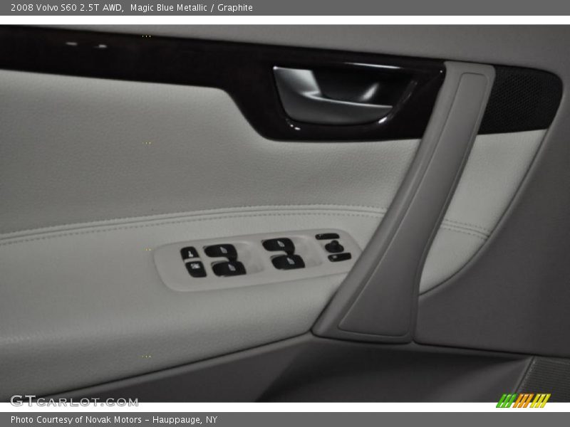 Magic Blue Metallic / Graphite 2008 Volvo S60 2.5T AWD