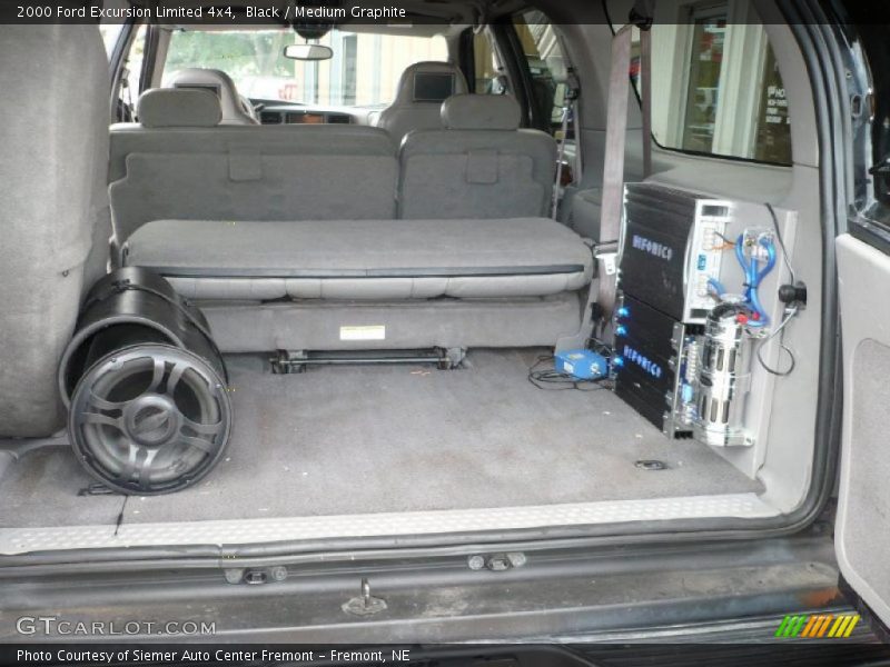 Black / Medium Graphite 2000 Ford Excursion Limited 4x4