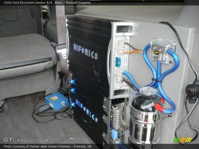 Black / Medium Graphite 2000 Ford Excursion Limited 4x4