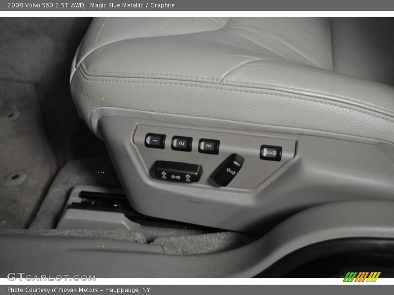 Magic Blue Metallic / Graphite 2008 Volvo S60 2.5T AWD