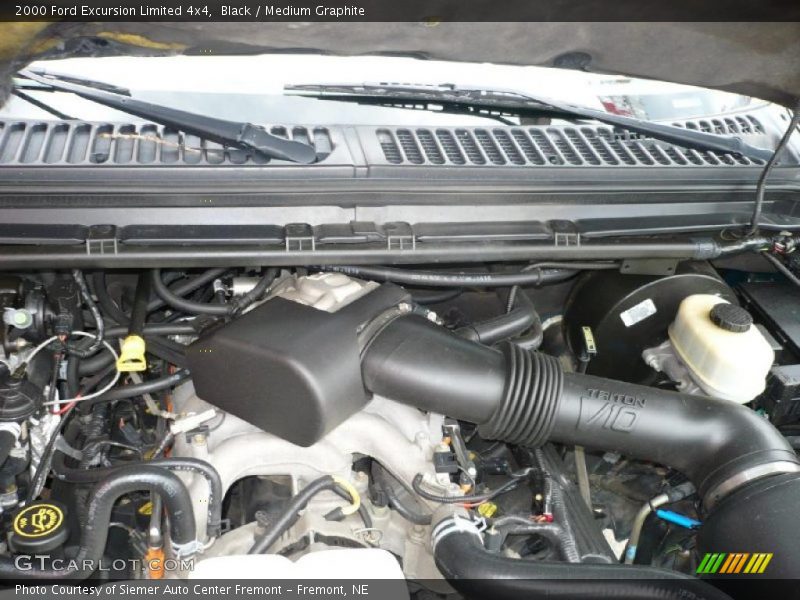 Black / Medium Graphite 2000 Ford Excursion Limited 4x4
