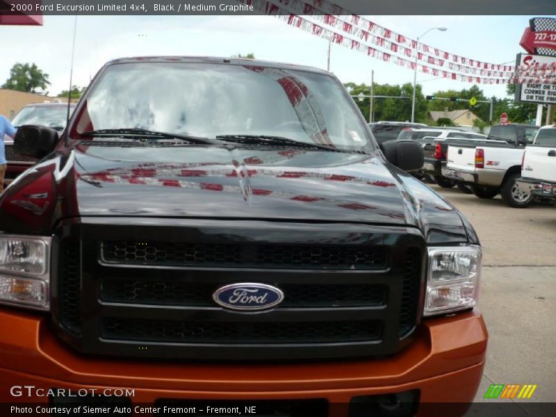 Black / Medium Graphite 2000 Ford Excursion Limited 4x4
