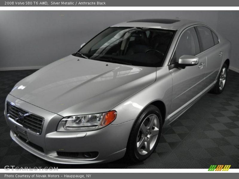 Silver Metallic / Anthracite Black 2008 Volvo S80 T6 AWD
