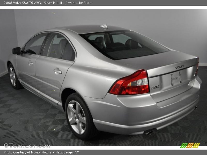 Silver Metallic / Anthracite Black 2008 Volvo S80 T6 AWD