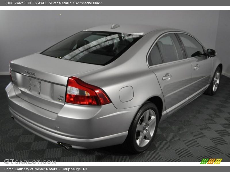 Silver Metallic / Anthracite Black 2008 Volvo S80 T6 AWD