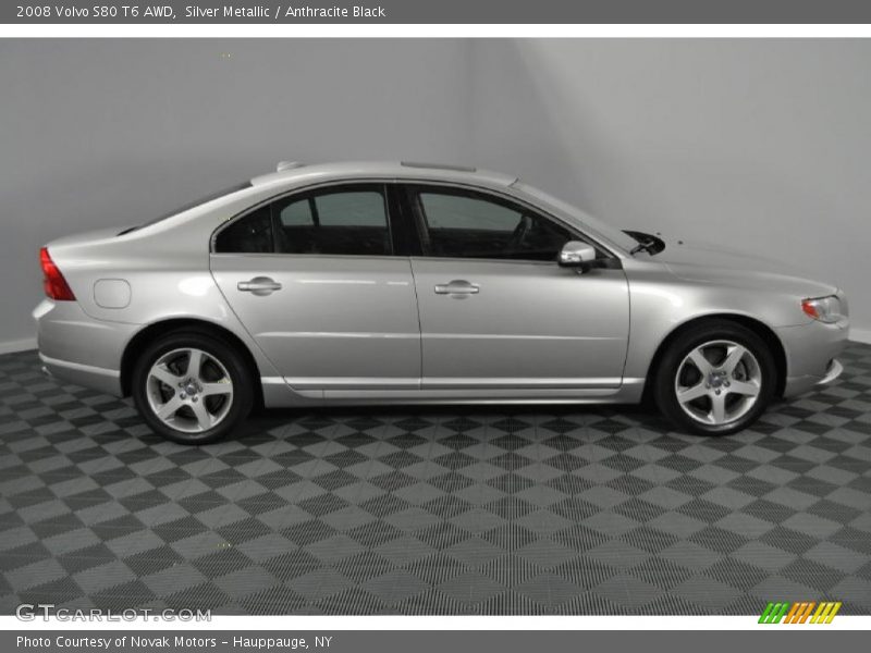 Silver Metallic / Anthracite Black 2008 Volvo S80 T6 AWD