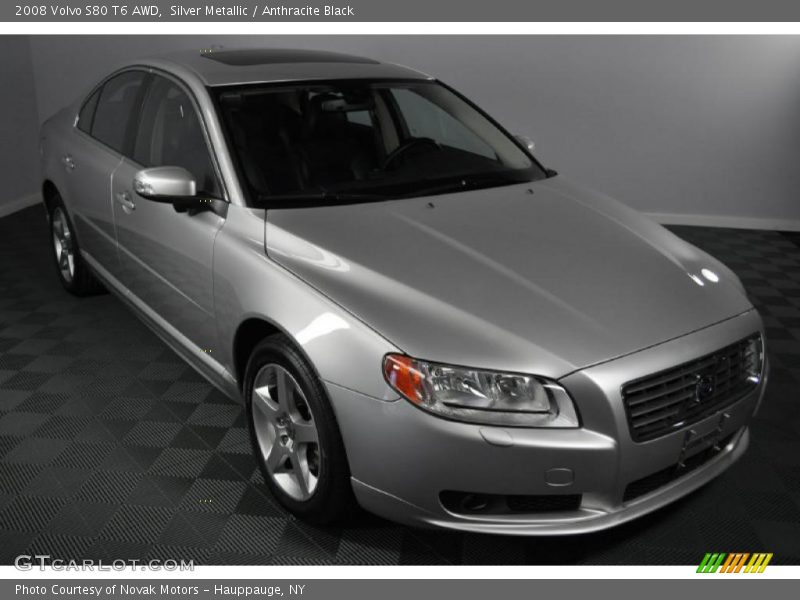 Silver Metallic / Anthracite Black 2008 Volvo S80 T6 AWD