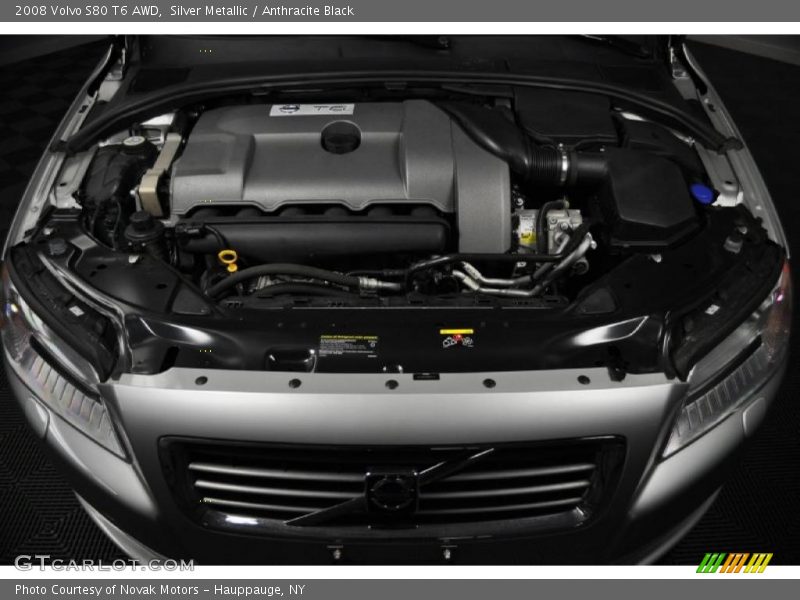 Silver Metallic / Anthracite Black 2008 Volvo S80 T6 AWD