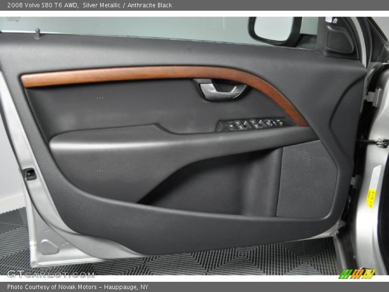 Silver Metallic / Anthracite Black 2008 Volvo S80 T6 AWD