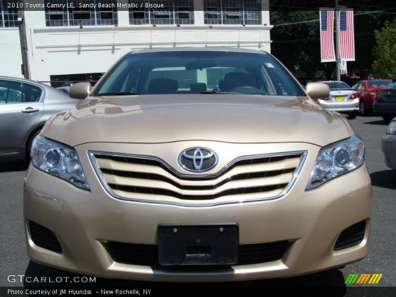Sandy Beach Metallic / Bisque 2010 Toyota Camry LE
