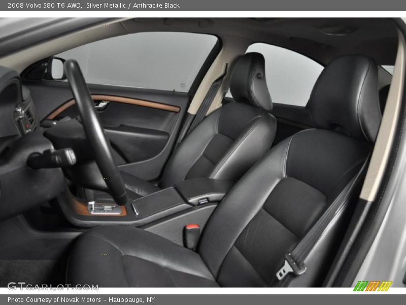 Silver Metallic / Anthracite Black 2008 Volvo S80 T6 AWD