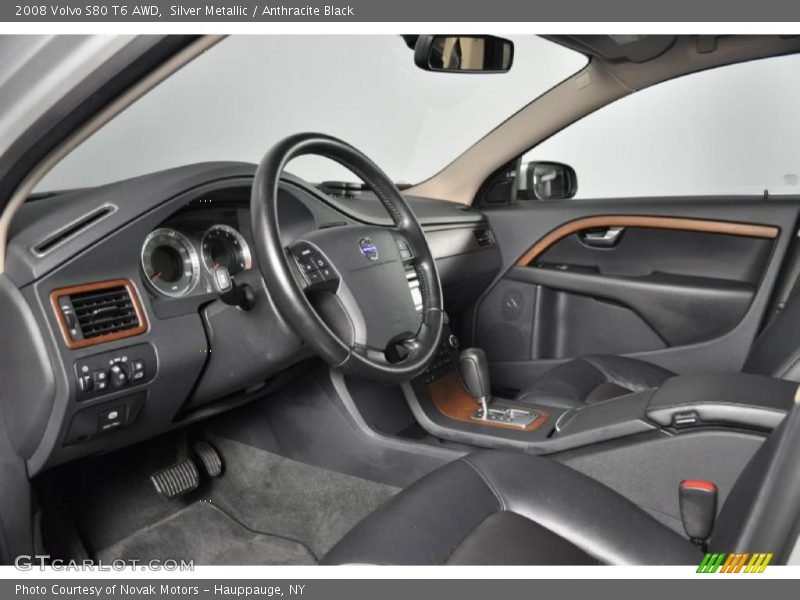Silver Metallic / Anthracite Black 2008 Volvo S80 T6 AWD