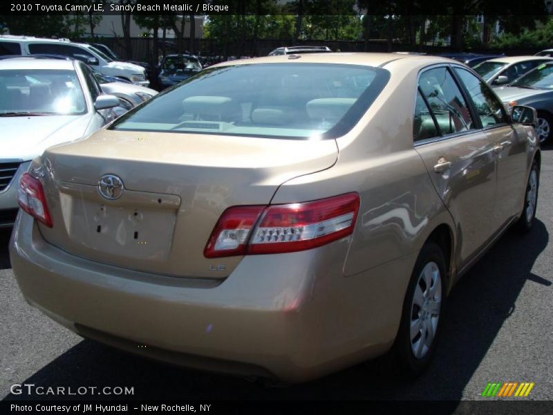 Sandy Beach Metallic / Bisque 2010 Toyota Camry LE