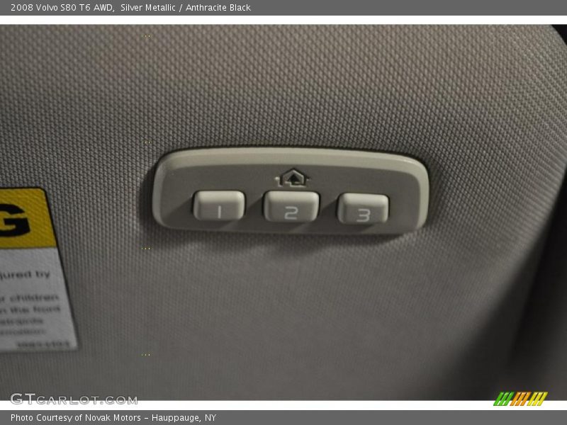 Silver Metallic / Anthracite Black 2008 Volvo S80 T6 AWD