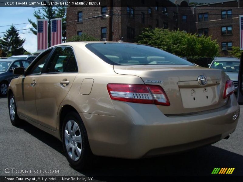 Sandy Beach Metallic / Bisque 2010 Toyota Camry LE