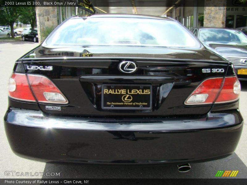 Black Onyx / Ivory 2003 Lexus ES 300