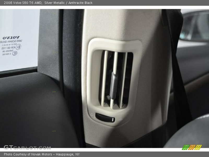 Silver Metallic / Anthracite Black 2008 Volvo S80 T6 AWD