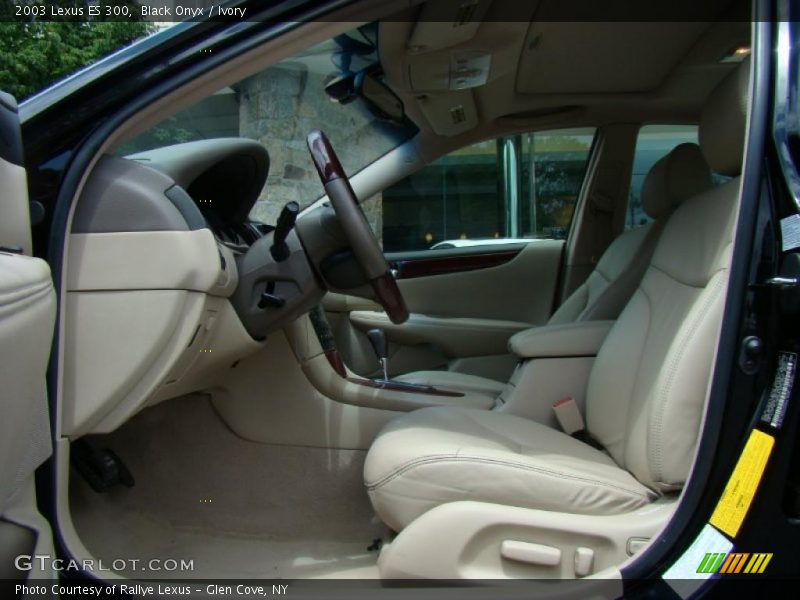 Black Onyx / Ivory 2003 Lexus ES 300