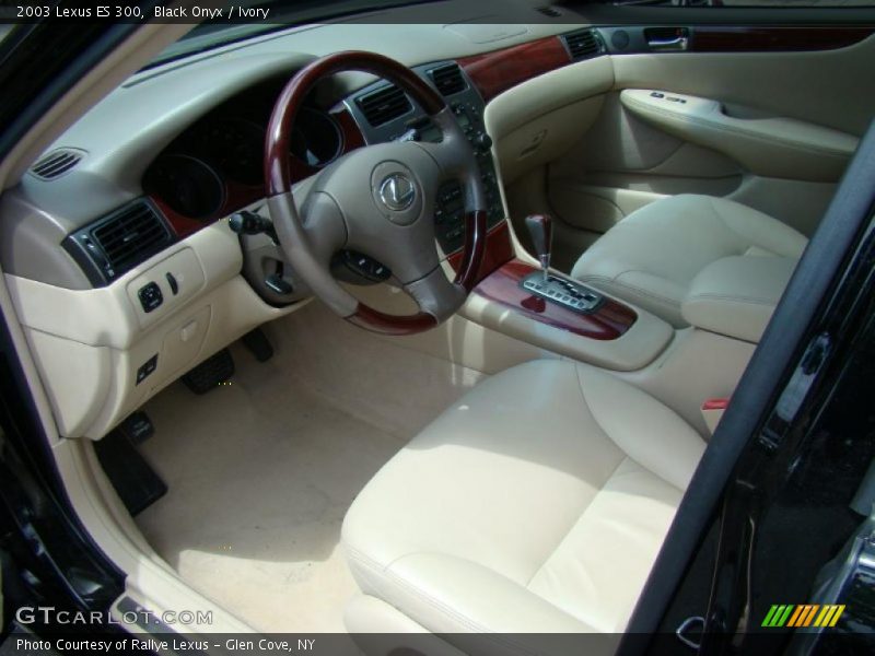 Black Onyx / Ivory 2003 Lexus ES 300