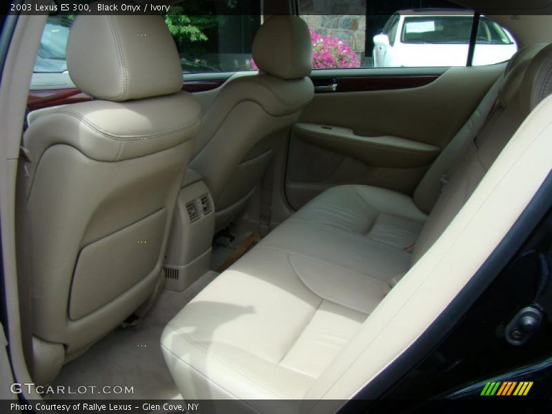 Black Onyx / Ivory 2003 Lexus ES 300