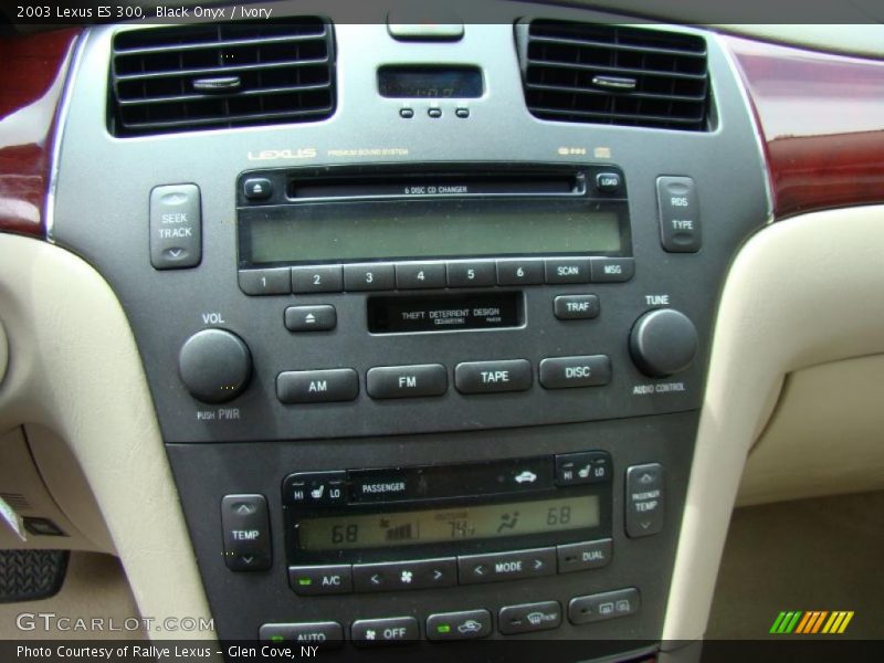 Black Onyx / Ivory 2003 Lexus ES 300