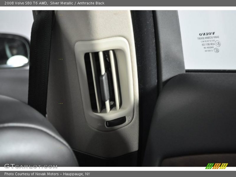 Silver Metallic / Anthracite Black 2008 Volvo S80 T6 AWD