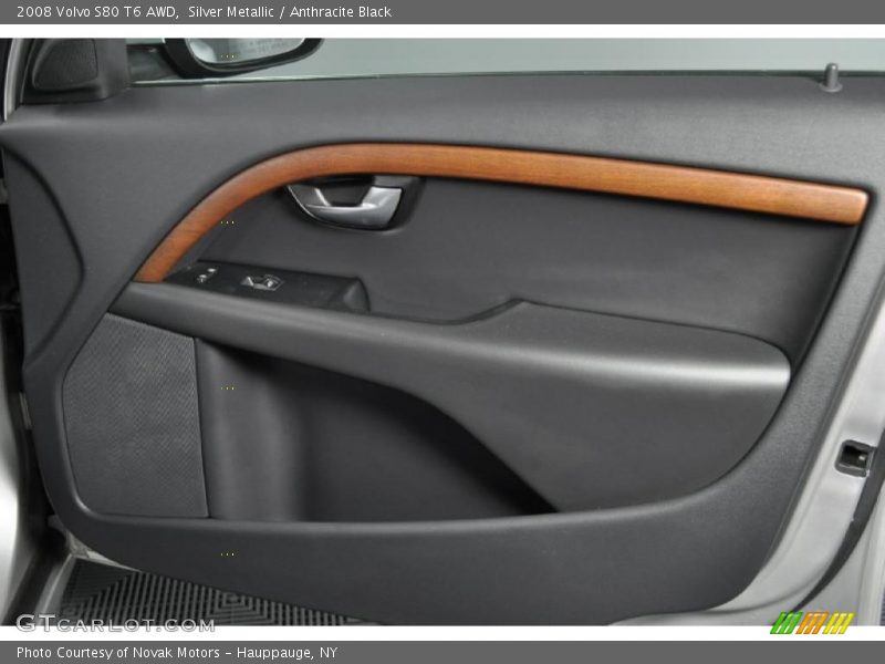 Silver Metallic / Anthracite Black 2008 Volvo S80 T6 AWD
