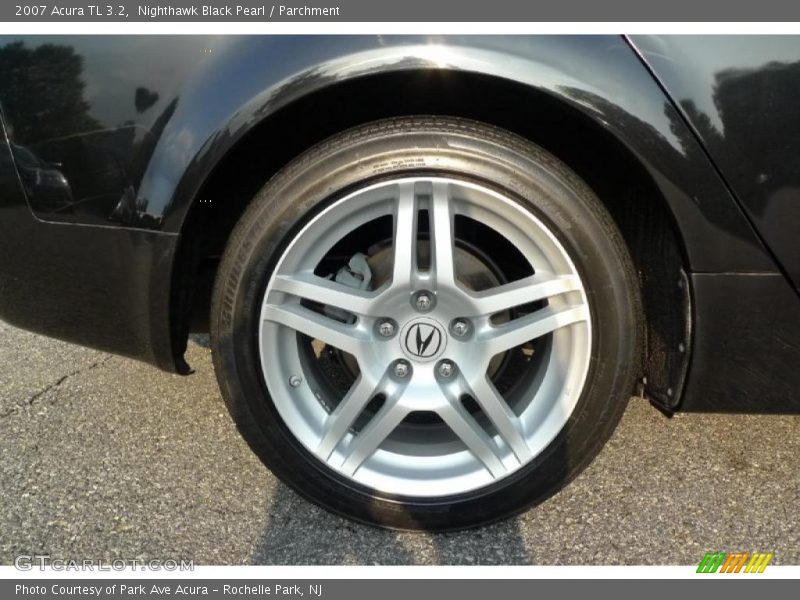 Nighthawk Black Pearl / Parchment 2007 Acura TL 3.2