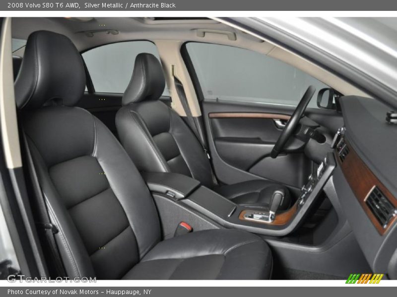 Silver Metallic / Anthracite Black 2008 Volvo S80 T6 AWD
