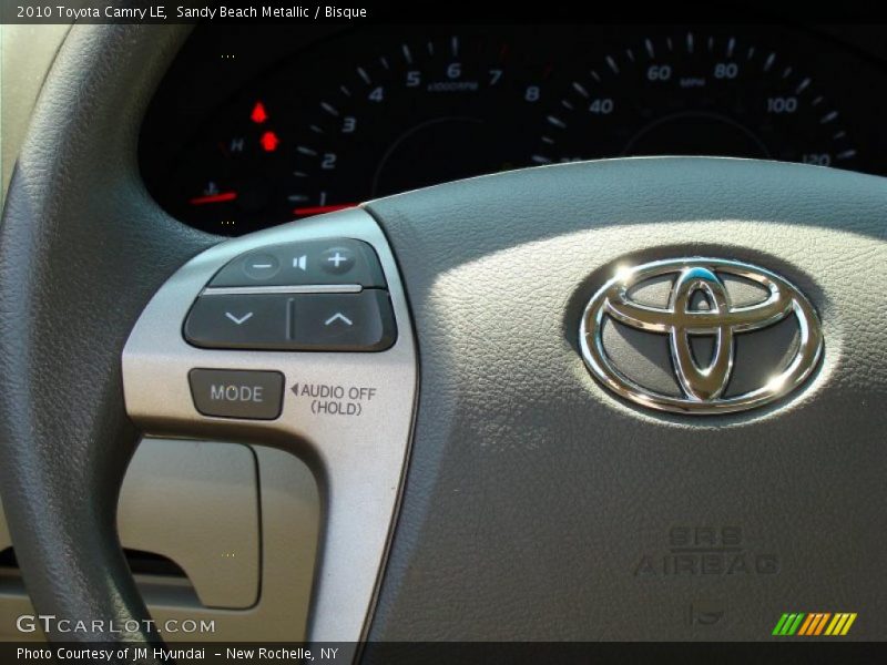 Sandy Beach Metallic / Bisque 2010 Toyota Camry LE