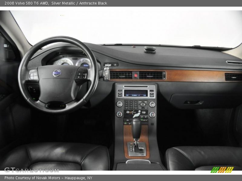 Silver Metallic / Anthracite Black 2008 Volvo S80 T6 AWD