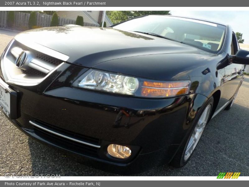 Nighthawk Black Pearl / Parchment 2007 Acura TL 3.2