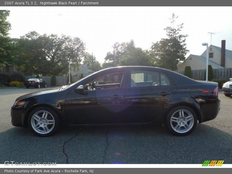 Nighthawk Black Pearl / Parchment 2007 Acura TL 3.2