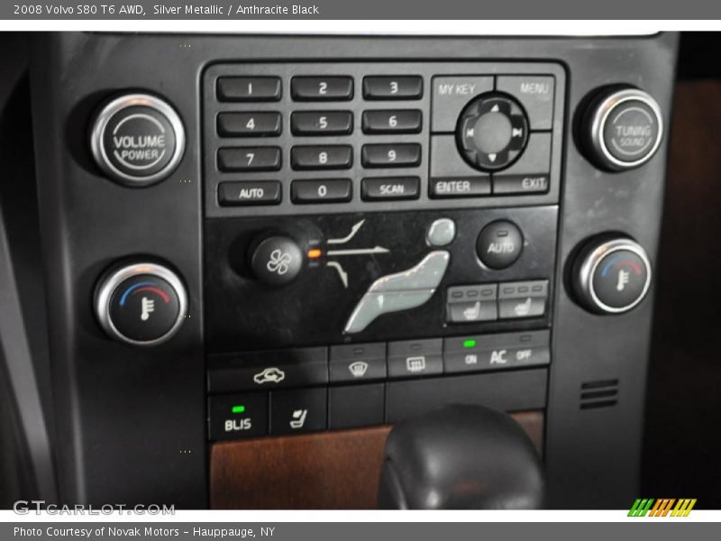 Silver Metallic / Anthracite Black 2008 Volvo S80 T6 AWD
