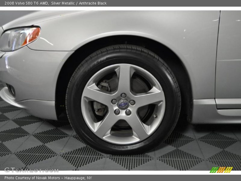 Silver Metallic / Anthracite Black 2008 Volvo S80 T6 AWD