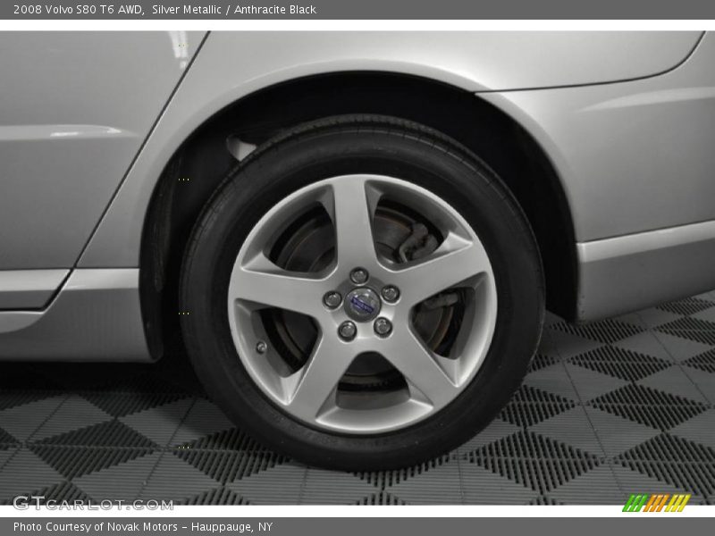 Silver Metallic / Anthracite Black 2008 Volvo S80 T6 AWD
