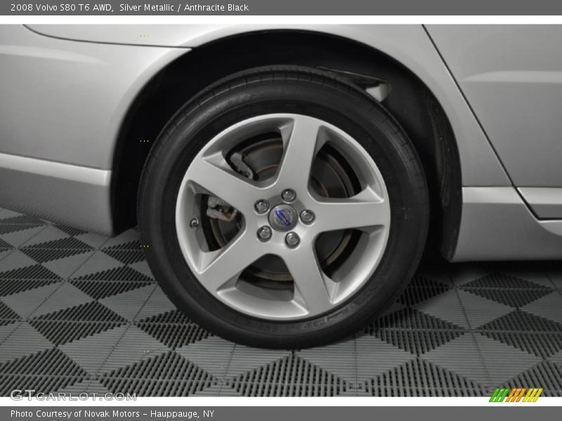 Silver Metallic / Anthracite Black 2008 Volvo S80 T6 AWD