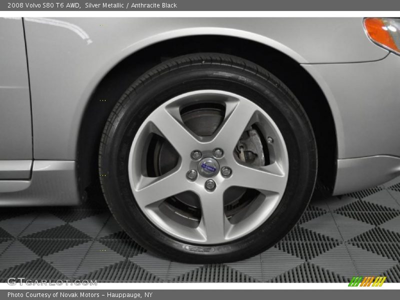 Silver Metallic / Anthracite Black 2008 Volvo S80 T6 AWD